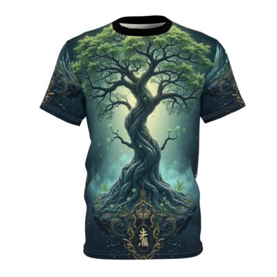 tree of life unisex t shirt ( 100% polyester )
