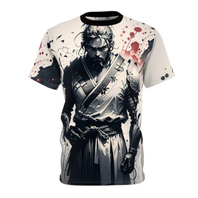 samurai unisex t shirt ( 100% polyester )